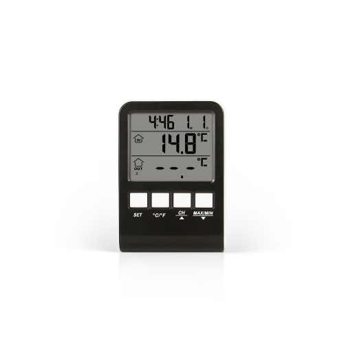SH-015 Digital Wireless Weather Station for Home, Indoor Outdoor Temperature Humidity Monitor with Weather Forecast