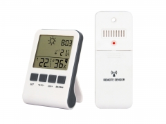 SH-016T Wireless Indoor Outdoor Thermometer Hygrometer Weather Station Remote Sensor Time ℃/℉ Max Min Record