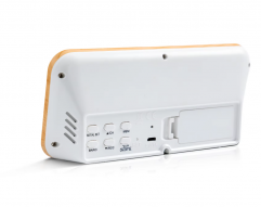 SH-9101C Digital Wireless Big Colorful LCD Thermometer Hygrometer with Weather Station LED Back Light ABS Material OEM/ODM Support