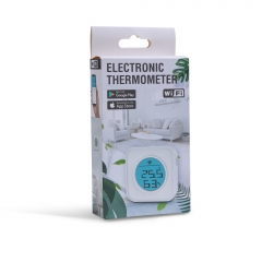 SH-058 Wireless Digital Indoor Thermometer Hygrometer & Humidity Sensor with LCD Display and Battery Power