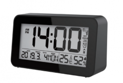 SH-037B Digital Wireless Thermometer Hygrometer Big Colorful LCD Weather Station with LED Backlight Indoor Temperature Humidity Meter