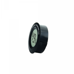 SH-216H Mini Round Embedded Digital Hygrometer High Accuracy LCD Humidity Tester for Refrigerator Pet Carrier Cabinet Car Storage Box