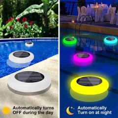SH-9175 Solar Powered IP67 Waterproof 16 Colors Changing Floating Lamp Outdoor Party Garden Pond Swimming Pool Lights