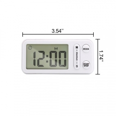 SH-003HM Digital Kitchen Cooking Timer with Large Screen, Loud Alarm, Magnetic Backing, Table Standing, Wall Hanging Hole