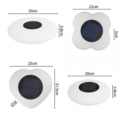 SH-9175 Solar Powered IP67 Waterproof 16 Colors Changing Floating Lamp Outdoor Party Garden Pond Swimming Pool Lights