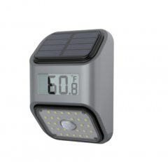 ST-42 Solar wall light with temperature