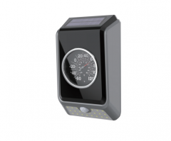 ST-43 Solar wall light with temperature