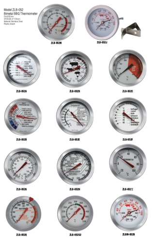 ZLB-052 Bimetal BBQ Thermometer