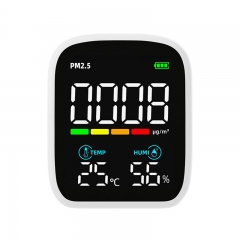 CH-PV28B Mini PM2.5 Air Quality Monitor LED Display Portable Gas Detector by Laser Detection Thermo-Hygrometer