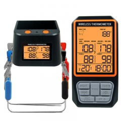 CH-218 Wireless Meat Thermometer Smart Multifunction Food Thermometer Automatic Remote Reading Digital Oven Meat Thermometer