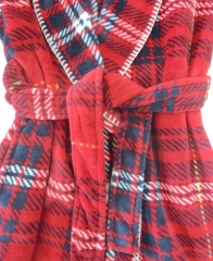 Polyester Flannel Dressing Gown