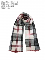 winter woven scarf