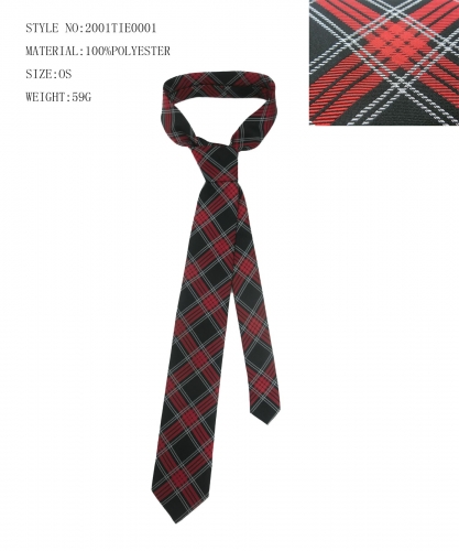 MEN/plaid necktie