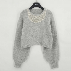 BEADED SWEATER