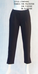 CROPPED PANTS IN TR FABRIC