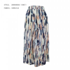 LADIES PRINT SILK SKIRTS