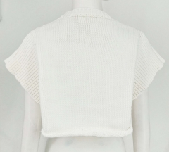CROPPED KNIT TOP