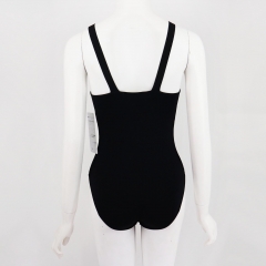 CUT-OUT KNIT BODYSUIT