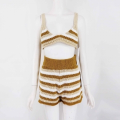 STRIPED KNIT SET