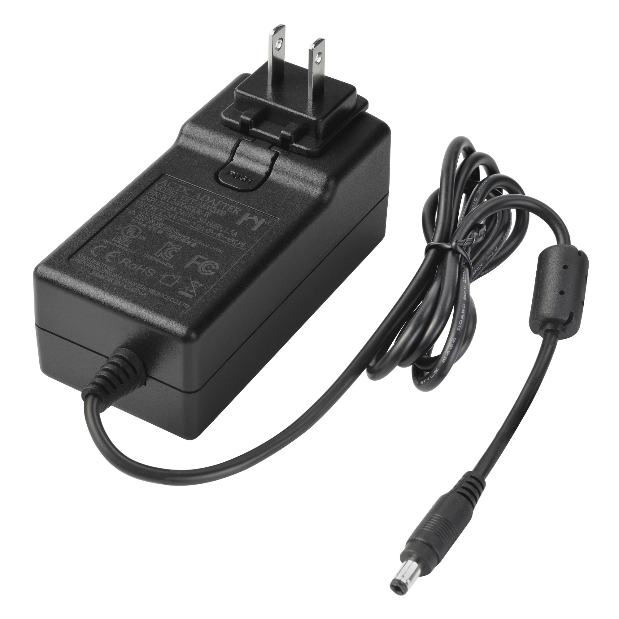 12V5A Interchangeable AC/DC Power Adapter-YHY Group