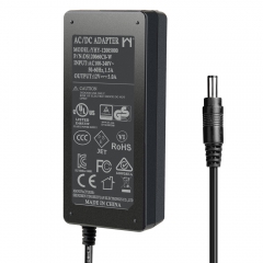 AC DC 12V 5A Power Adapter With 4Pin