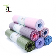 Yoga mat TPE double color