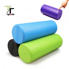 Hexagons surface EVA yoga foam roller