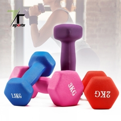 Neoprene Dumbbell set with rack