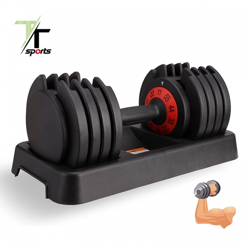 Adjustable Dumbbell-8 plates