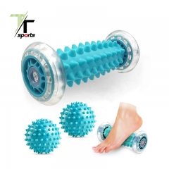 Massage Stick Roller C and Spiky Ball 3 in 1 Set