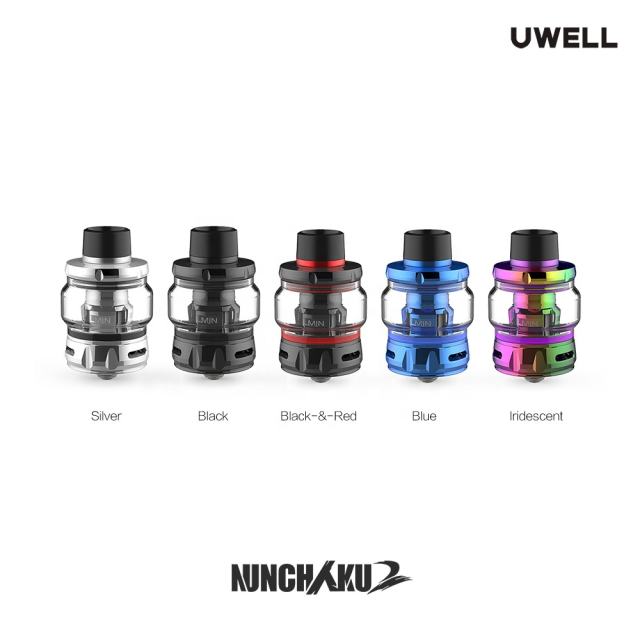 Uwell Nunchaku 2 Tank 5ml capacity self-cleaning atomizer technology Plug-pull coil ON SALE