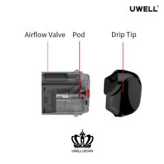 Uwell CROWN Refillable Pod Suitable for the CROWN Pod vape cartridge vaping devices cigarette shenzhen wholesale
