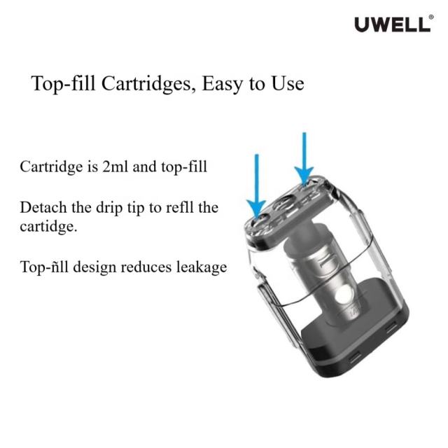 Uwell Caliburn Pod Cartridge Original Uwell Caliburn pod vape pod