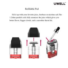 Uwell CALIBURN KOKO Pod Cartridge Suitable for the CALIBURN Portable System Kit CALIBURN KOKO Pod System vape cartridge