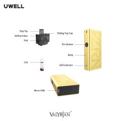 Uwell Valyrian coil electric cigarette wholesale good price valyrian coils suitable for valyrian pod shenzhen cigarette