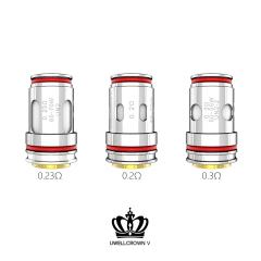 UWELL CROWN 5 UN2 Meshed Coil 0.23ohm UN2-2 Meshed Coil 0.3ohm UN2-3 Meshed Coil 0.2ohm