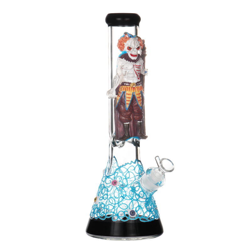 13 Inches New Design Glass Smoking Water Bong