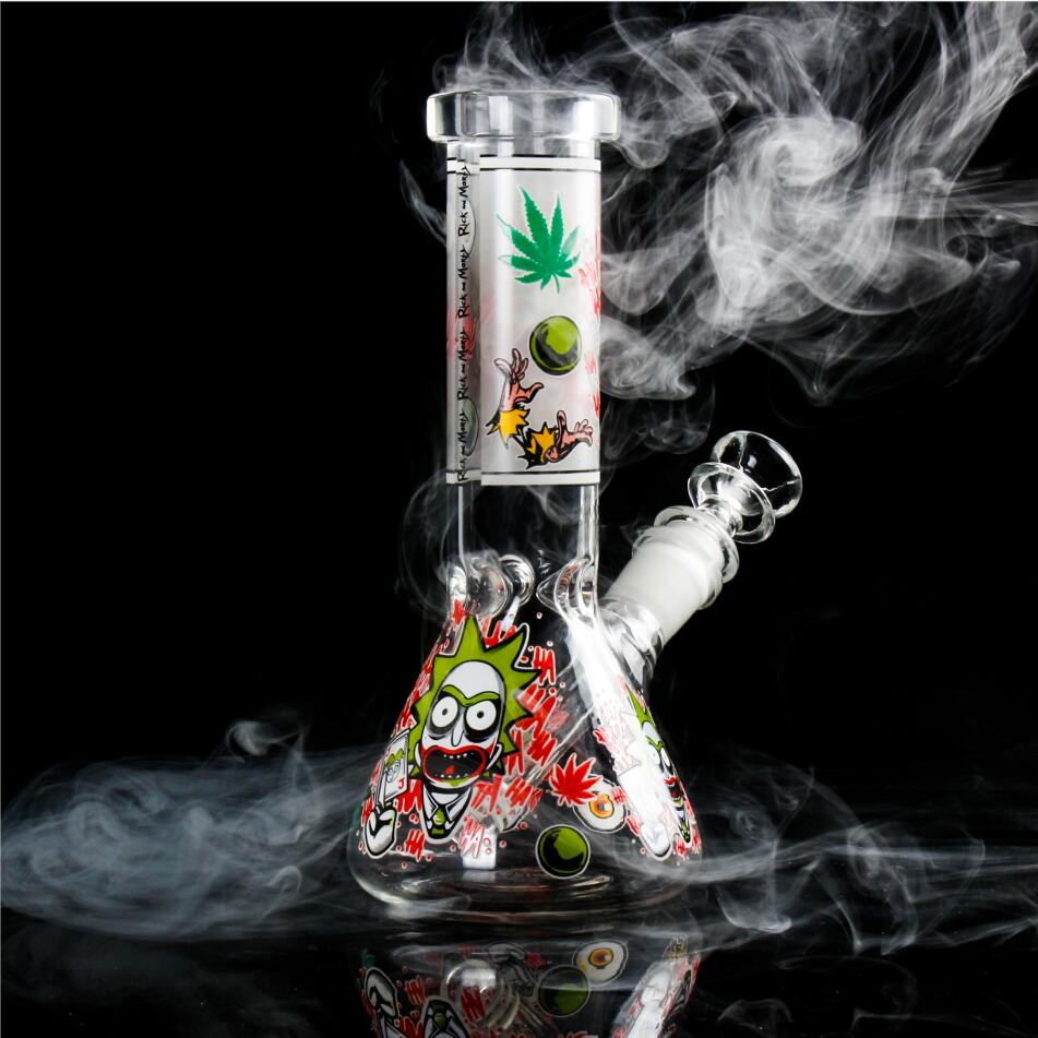 20cm small beaker smoking water bong