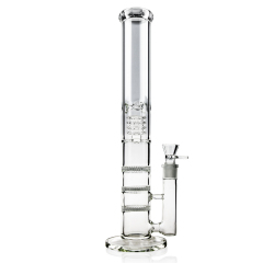 44cm clear classic water smoking bong