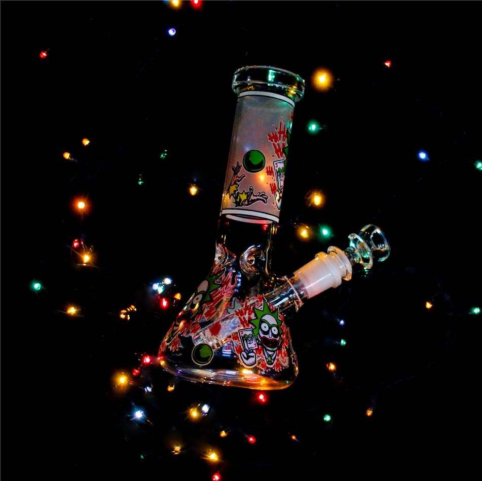 20cm small beaker smoking water bong