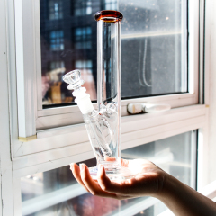 26cm height glass water bong for smoking