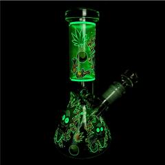 20cm small beaker smoking water bong