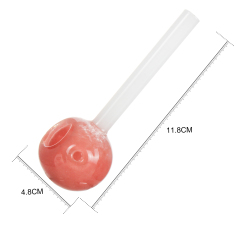 11.8cm classic glass pipe for smoking