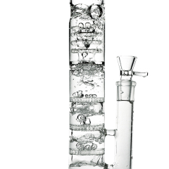 44cm clear classic water smoking bong