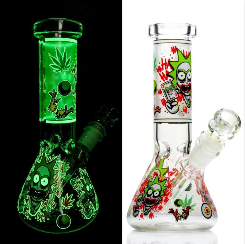 20cm small beaker smoking water bong