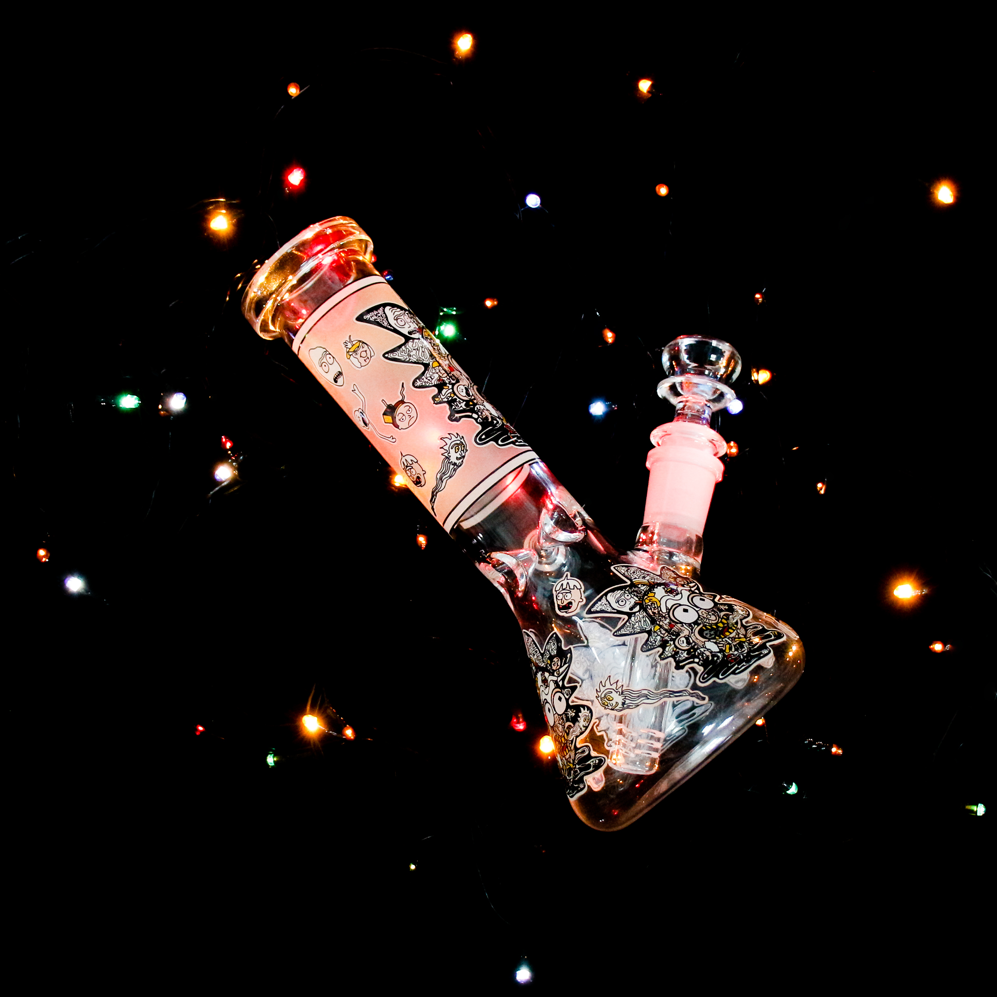 yasha picture small borosilicate beaker glass bong