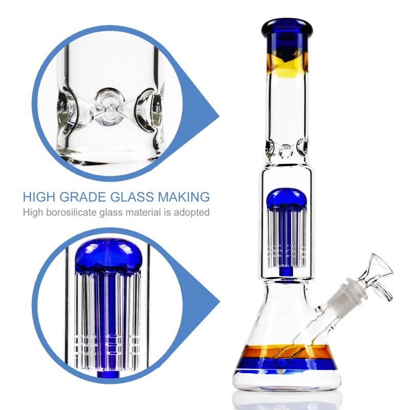 good design glass bong for smoke shop
