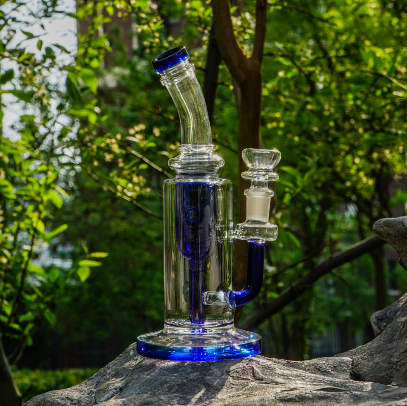 good design hot selling recycler glass bong