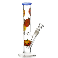 10 inches straight style glass smoking bong