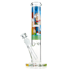 12 inches straight tube style classic bong